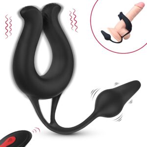 plug anal con anillo