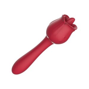 rosa estimulador de clítoris y punto g usb
