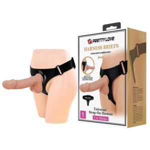 arnés con dildo