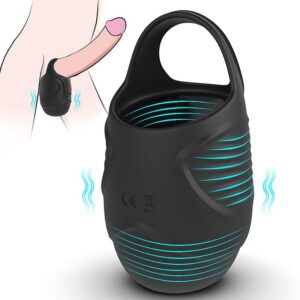 anillo peneano con vibrador de testiculos recargable usb