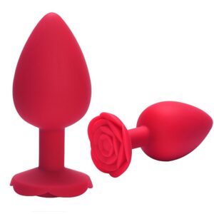 plug anal rosa de silicona m