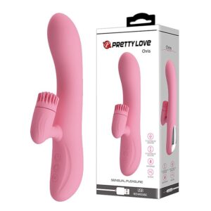 vibrador estimulador de clitoris y punto g recargable usb