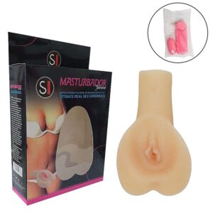 vagina simil piel con vibrador