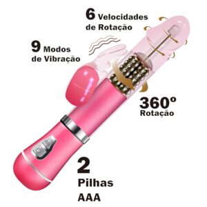 vibrador rotador rabbit