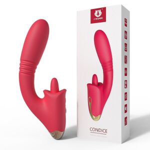 vibrador estimulador de clitoris y punto g recargable usb