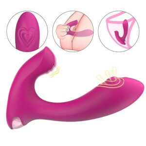 vibrador estimulador de clitoris y punto g recargable usb