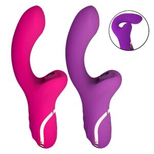 vibrador estimulador de clitoris y punto g recargable usb