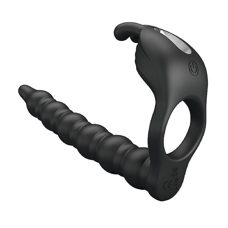 anillo vibrador estimulador de clitoris y dilatador anal