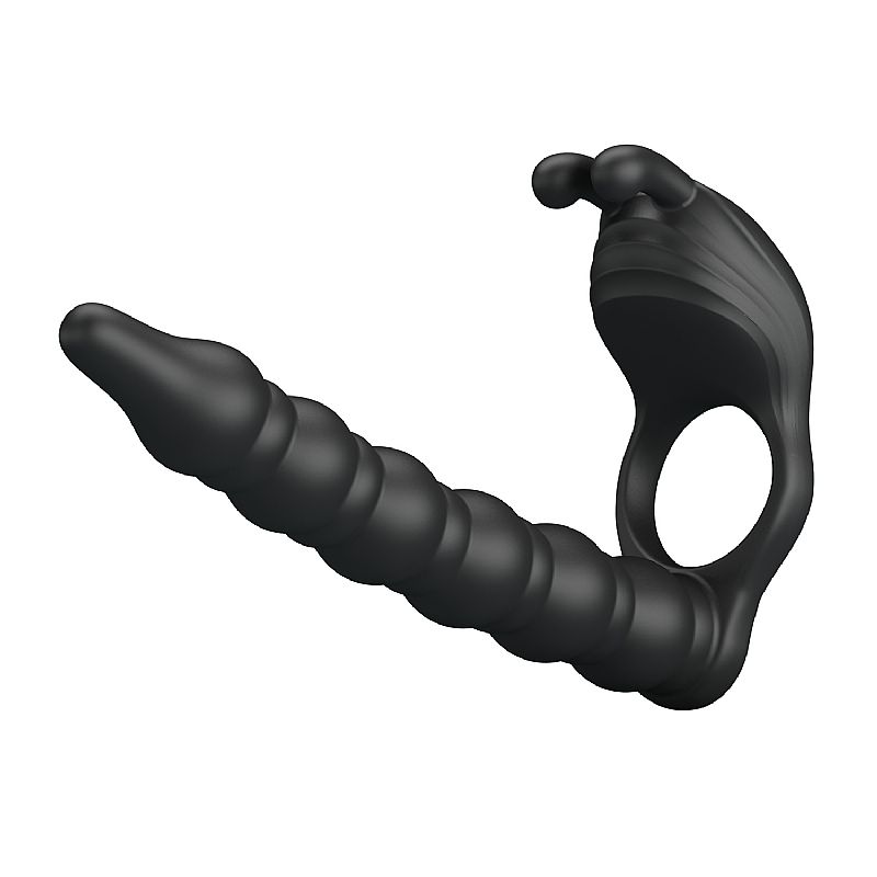 anillo vibrador estimulador de clitoris y dilatador anal