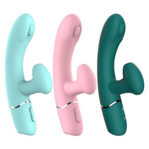 vibrador estimulador de clitoris y punto g recargable usb