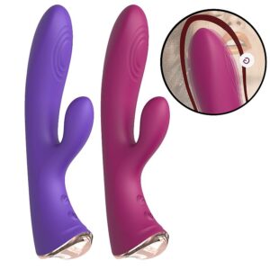 vibrador estimulador de clitoris y punto g recargable usb