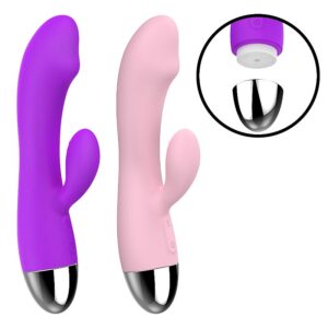 vibrador estimulador de clitoris y punto g recargable usb