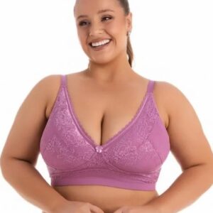 corpiño sin aro y sin copa plus size