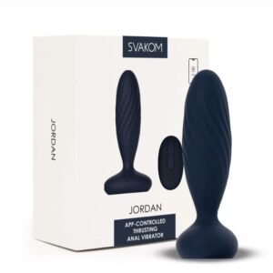 VIBRADOR ANAL CON MOVIMIENTO COMANDO DESDE APP - RECARGABLE USB