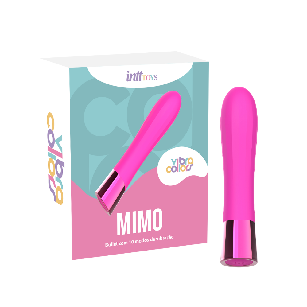 VIBRADOR MIMO PINK - RECARGABLE USB