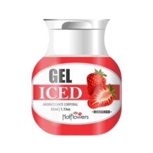 Caramelo Iced Frutilla para Sexo Oral