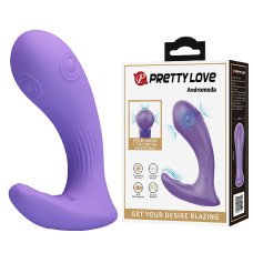 VIBRADOR ESTIMULADOR DE CLITORIS Y PUNTO G - RECARGABLE USB