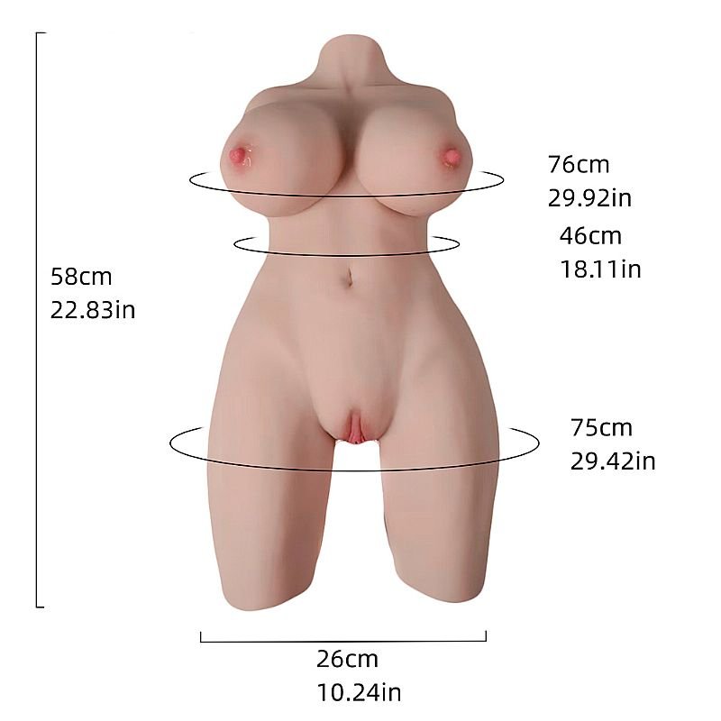 MASTURBADOR SIMIL PIEL 58cm - Imagen 2