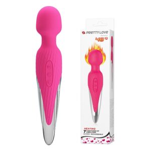 vibrador masajeador recargable usb con temperatura