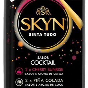 preservativos sin latex cocktail 6uni