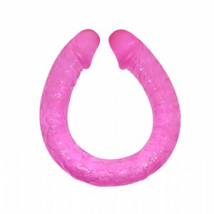 Dildo doble flexible