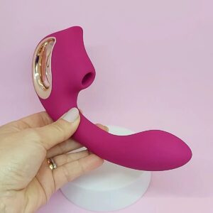 vibrador con succionador de clitoris recargable usb