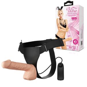 arnes con vibrador con control remoto 20x 5,5cm