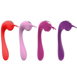 vibrador estimulador clitoris y punto g succionador recargable usb