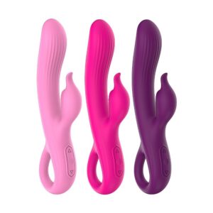 vibrador estimulador de clitoris y punto g recargable usb