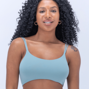 top de lycra, con copa removible