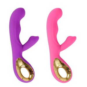 vibrador con estimulador de clitoris recargable usb