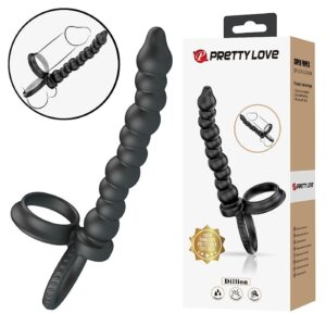 anillo con dildo para doble penetracion