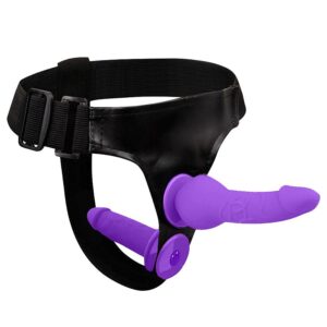arnes doble con control remoto inalambrico lila