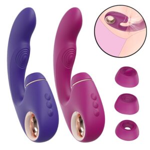 vibrador y succionador recargable usb