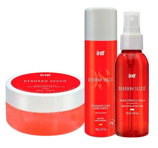 combo gel exfoliante intimo + desodorante intimo + bruma