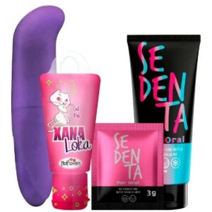 combo vibrador + gel excitante + sachet + gel saborizado