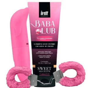 combo delfin vibrador + esposas pelucia+ lubricante sabor chicle