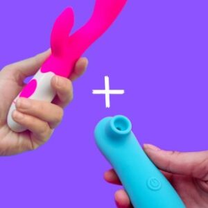 combo vibrador + succionador