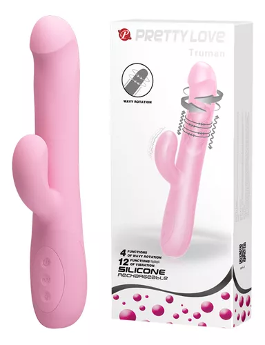 vibrador y rotador estimulador de clitoris y punto g recargable usb