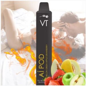 gel comestible para sexo oral ai pod frutilla, manzana verde y melon