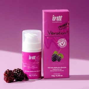 vibrador en gel sabor mora