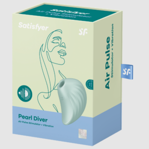 satisfyer pearl diver verde succionador