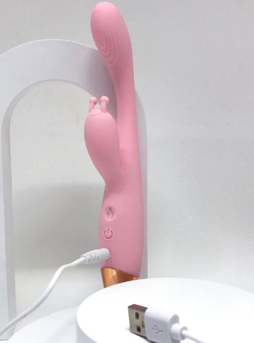vibrador estimulador de clitoris y punto g función de calentamiento recargable