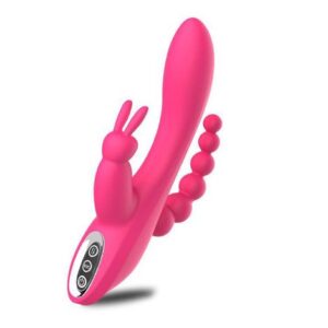 vibrador rabbit triple usb