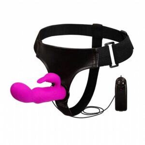 arnes con vibrador y control remoto
