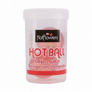 Hot Ball - frutilla con champagne