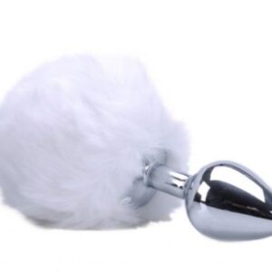 Plug pom-pon Blanco