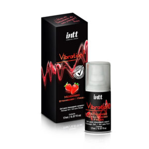 VIBRADOR EN GEL sabor Frutilla