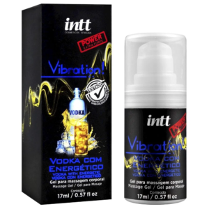 gel vibrador sabor vodka