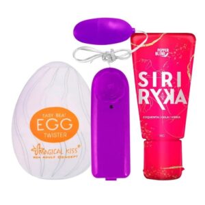 COMBO BULLET + MASTURBADOR EGG + GEL EXCITANTE